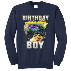 Monster Truck Birthday Boy Monster Truck Are My Jam Lovers Sweatshirt