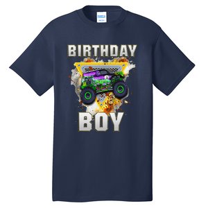 Monster Truck Birthday Boy Monster Truck Are My Jam Lovers Tall T-Shirt