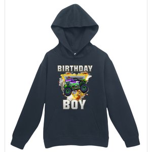 Monster Truck Birthday Boy Monster Truck Are My Jam Lovers Urban Pullover Hoodie