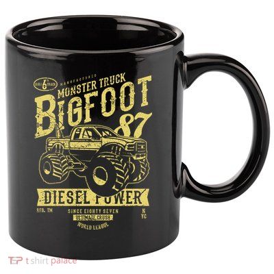 Monster Truck Big Foot 11oz C Handle Ceramic Mug