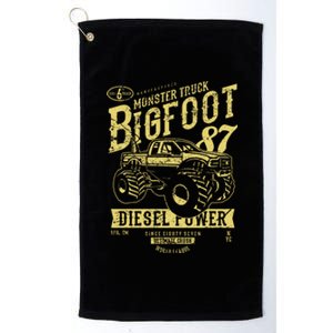 Monster Truck Big Foot Platinum Collection Golf Towel