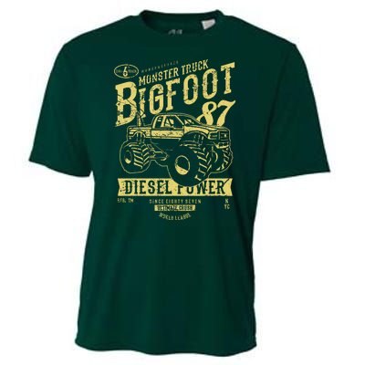 Monster Truck Big Foot Cooling Performance Crew T-Shirt