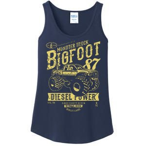 Monster Truck Big Foot Ladies Essential Tank