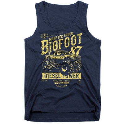 Monster Truck Big Foot Tank Top