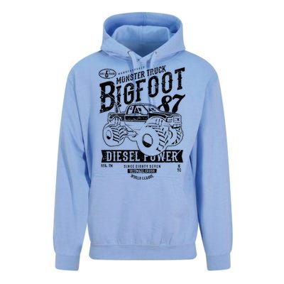 Monster Truck Big Foot Unisex Surf Hoodie