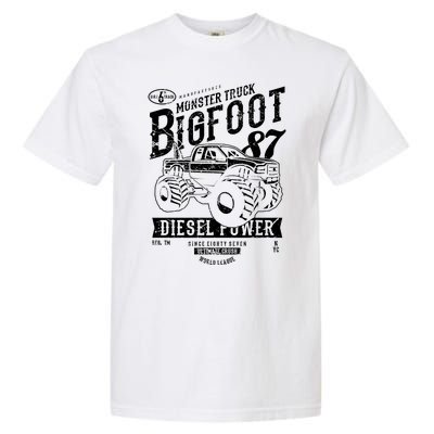 Monster Truck Big Foot Garment-Dyed Heavyweight T-Shirt