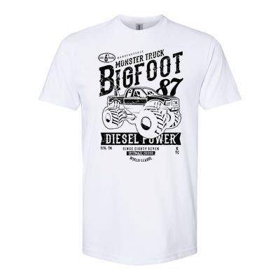 Monster Truck Big Foot Softstyle® CVC T-Shirt