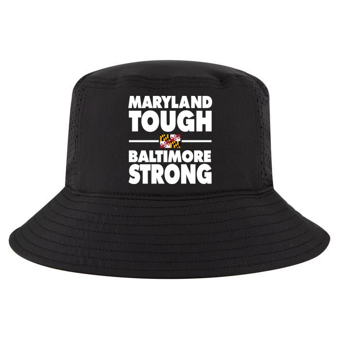 Maryland Tough Baltimore Strong Cool Comfort Performance Bucket Hat