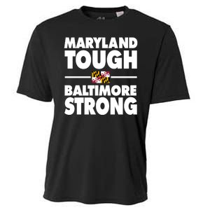 Maryland Tough Baltimore Strong Cooling Performance Crew T-Shirt