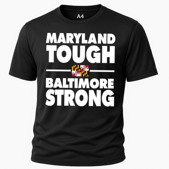 Maryland Tough Baltimore Strong Cooling Performance Crew T-Shirt