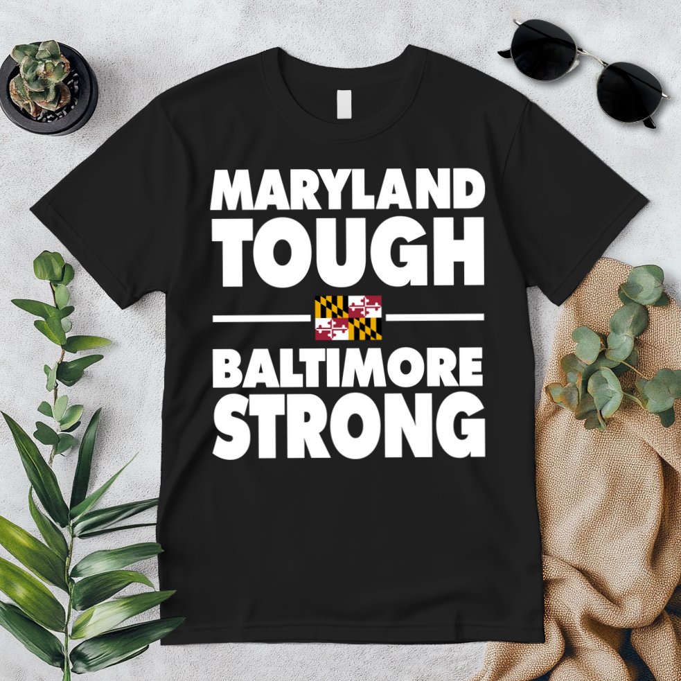 Maryland Tough Baltimore Strong Premium T-Shirt