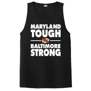 Maryland Tough Baltimore Strong PosiCharge Competitor Tank