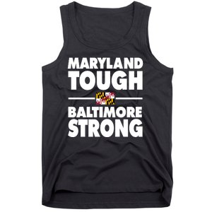 Maryland Tough Baltimore Strong Tank Top