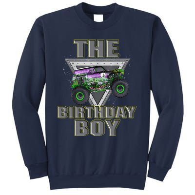 Monster Truck Birthday Boy Sweatshirt