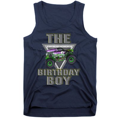 Monster Truck Birthday Boy Tank Top