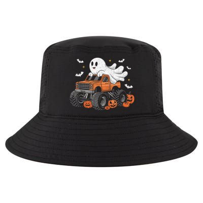 Monster Truck Boy Ghost Pumpkin Halloween Costume Cool Comfort Performance Bucket Hat