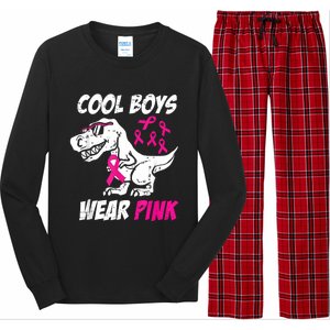 Monster Truck Breast Cancer Long Sleeve Pajama Set