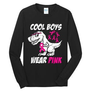 Monster Truck Breast Cancer Tall Long Sleeve T-Shirt