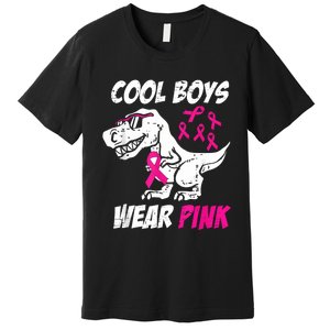 Monster Truck Breast Cancer Premium T-Shirt