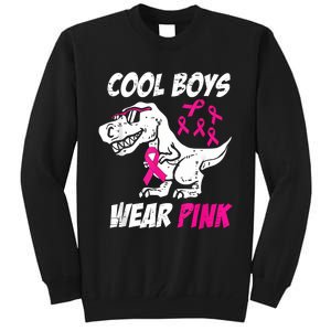 Monster Truck Breast Cancer Tall Sweatshirt