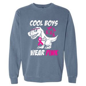 Monster Truck Breast Cancer Garment-Dyed Sweatshirt