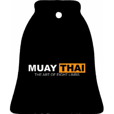 Muay Thai Boxing Kickboxing MMA Ceramic Bell Ornament