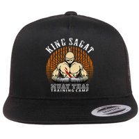 Muay Thai Boxing Training Gym Sagat Training Camp Flat Bill Trucker Hat