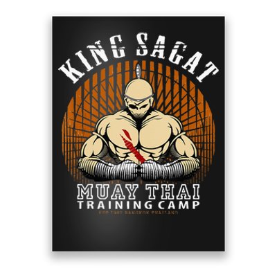 Muay Thai Boxing Training Gym Sagat Training Camp Poster