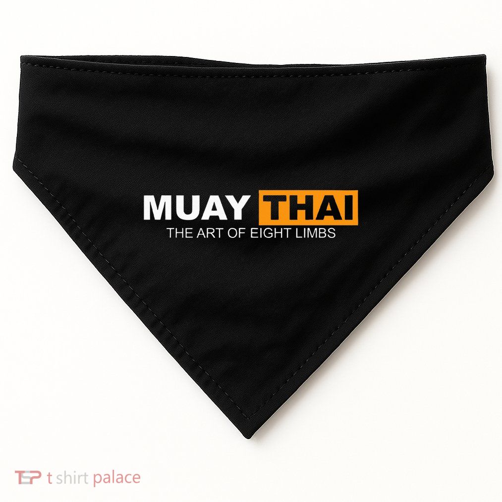 Muay Thai Boxing Kickboxing Mma USA-Made Doggie Bandana