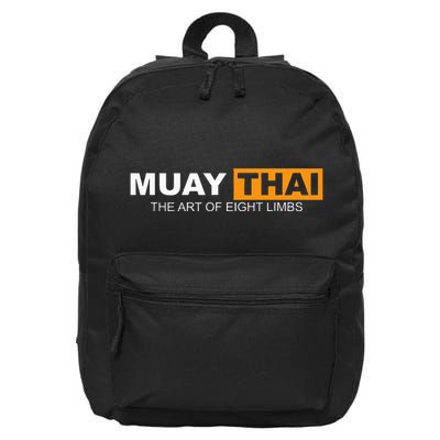 Muay Thai Boxing Kickboxing Mma 16 in Basic Backpack