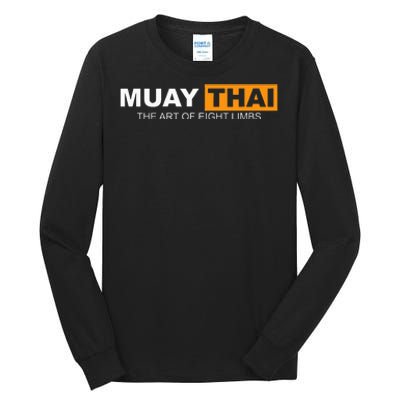 Muay Thai Boxing Kickboxing Mma Tall Long Sleeve T-Shirt