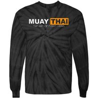 Muay Thai Boxing Kickboxing Mma Tie-Dye Long Sleeve Shirt