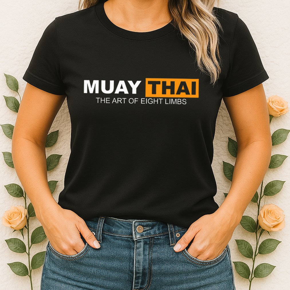 Muay Thai Boxing Kickboxing Mma Womens T-Shirt