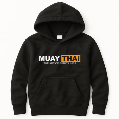 Muay Thai Boxing Kickboxing Mma Kids Hoodie