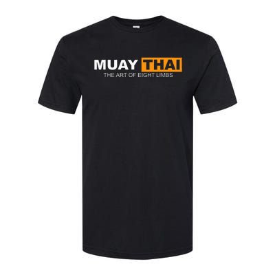 Muay Thai Boxing Kickboxing Mma Softstyle® CVC T-Shirt