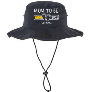 Mom To Be 2025 Loading Mom Est 2025 Promoted To Mommy Gift Legacy Cool Fit Booney Bucket Hat