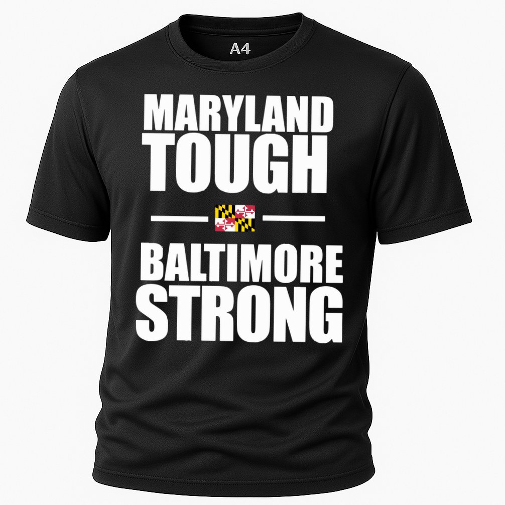 Maryland Tough Baltimore Strong Cooling Performance Crew T-Shirt