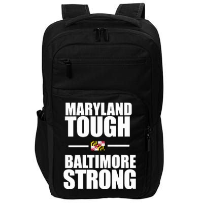 Maryland Tough Baltimore Strong Impact Tech Backpack