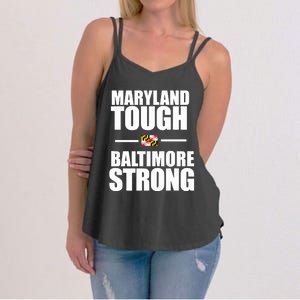 Maryland Tough Baltimore Strong Women's Strappy Tank