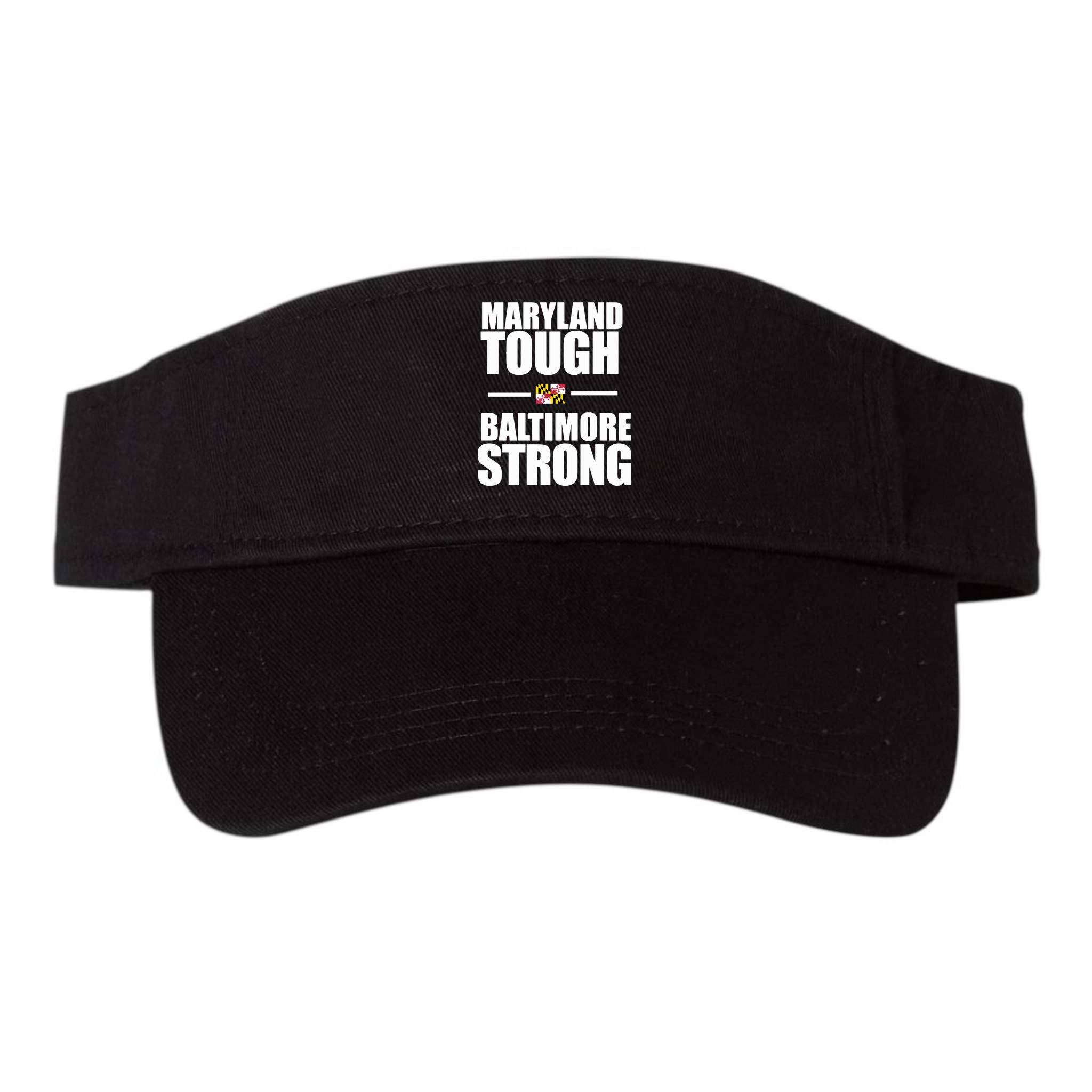 Maryland Tough Baltimore Strong Visor