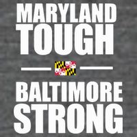 Maryland Tough Baltimore Strong Tall T-Shirt