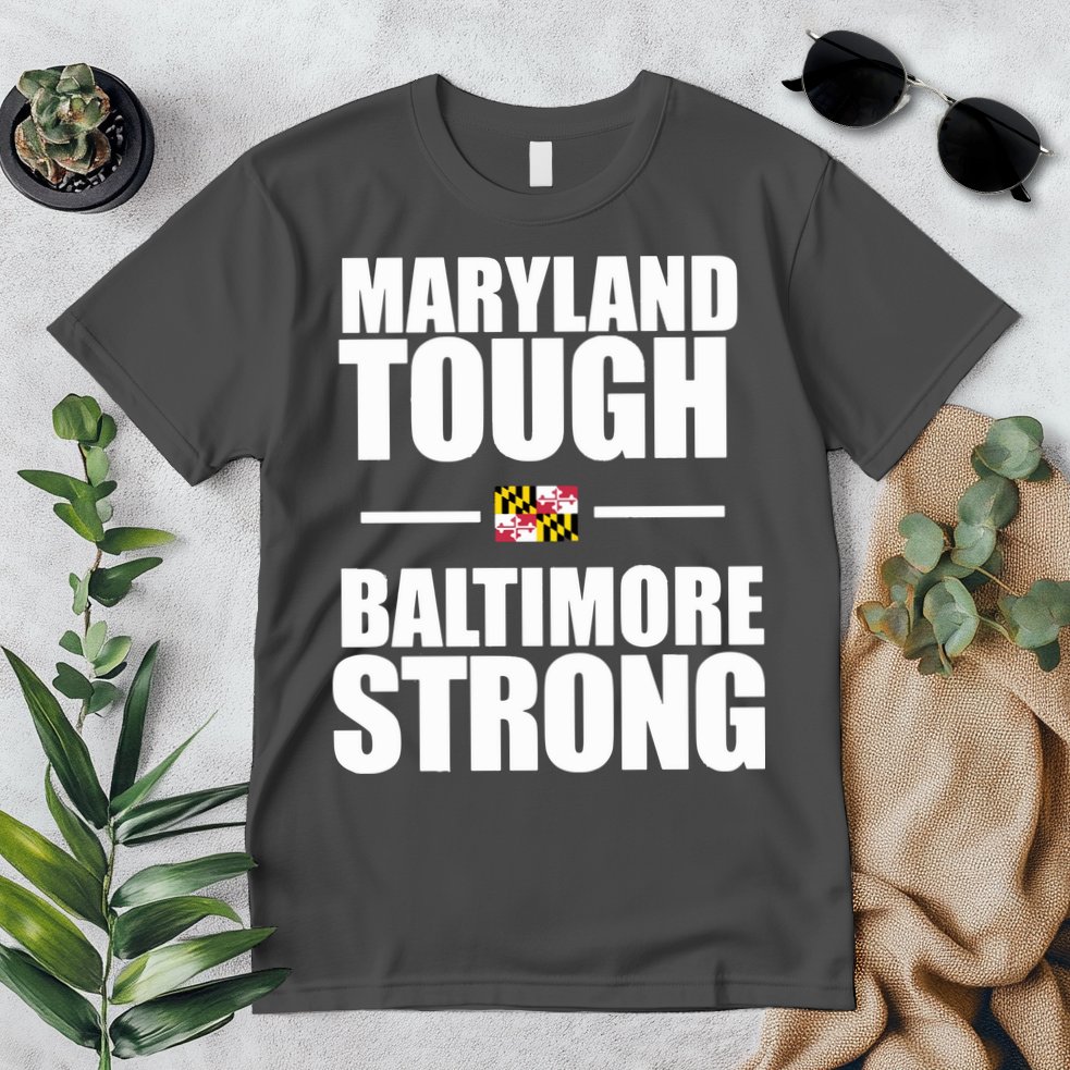 Maryland Tough Baltimore Strong Premium T-Shirt
