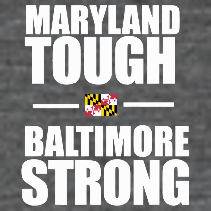 Maryland Tough Baltimore Strong Baby Bodysuit