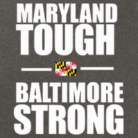 Maryland Tough Baltimore Strong Cotton Canvas Backpack