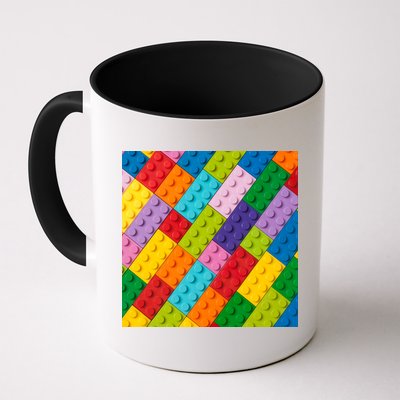 Many Toy Blocks Pattern Mug