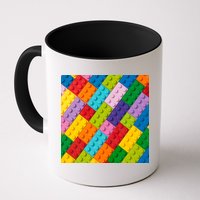 Many Toy Blocks Pattern Mug