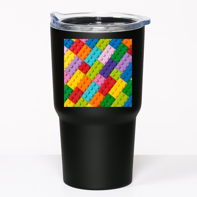 Many Toy Blocks Pattern Tumbler