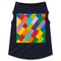 Many Toy Blocks Pattern Doggie Tank