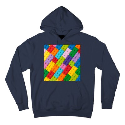 Many Toy Blocks Pattern Hoodie