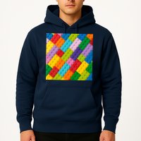 Many Toy Blocks Pattern Hoodie